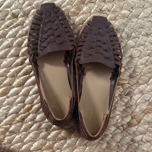 Nisolo Brown brown huarache 7.5 worn once